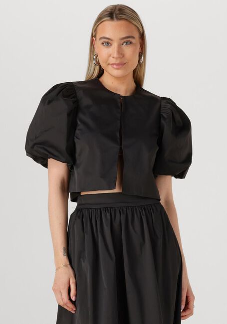 Schwarze ROUGE EDIT Top ROUDETTA 2/4 SHORT BLAZER - large