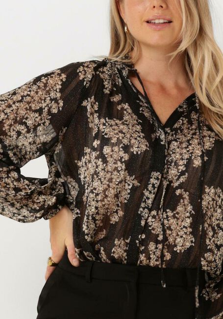Schwarze NEO NOIR Blusen Dido ELDERFLOWER BLOUSE - large
