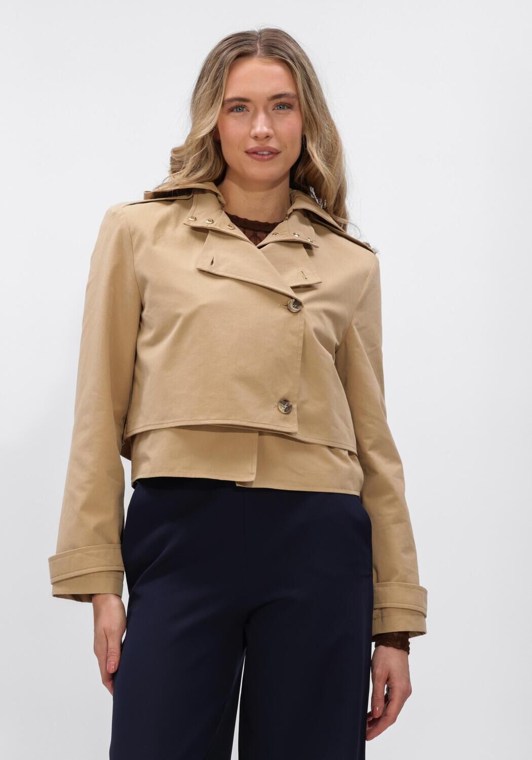 Beige EST'SEVEN Jack ZOHAR JACKET EV - large