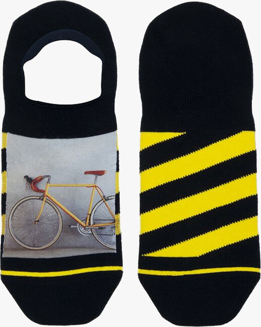 Gelbe XPOOOS Socken RACE BIKE - large