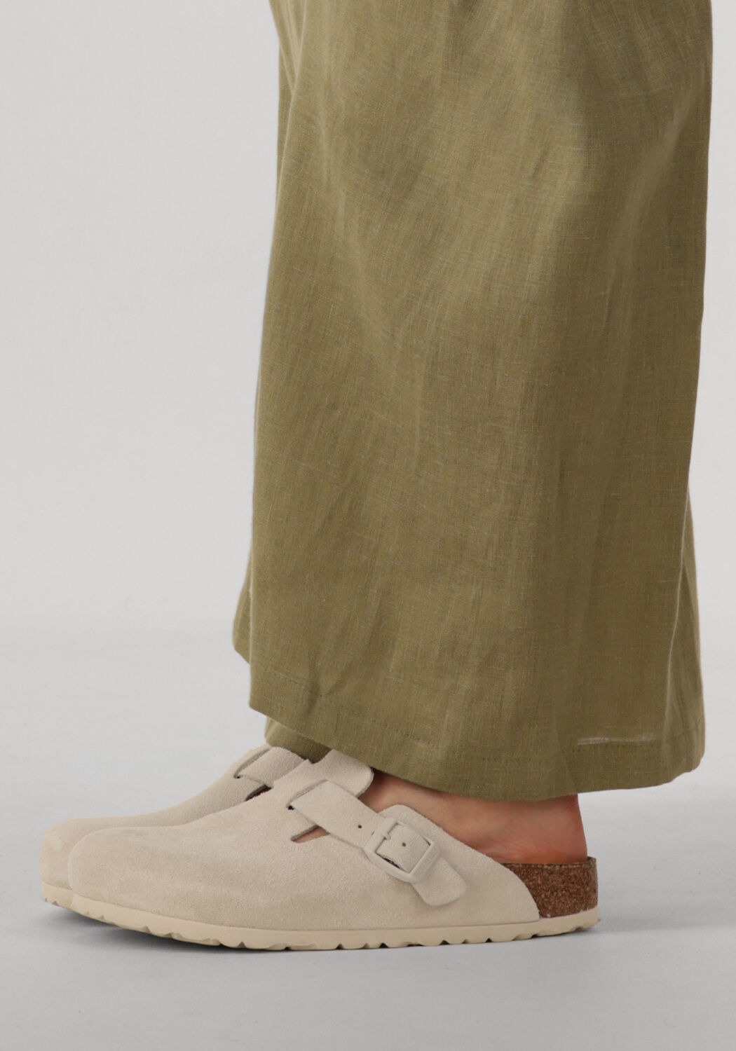 Beige BIRKENSTOCK Slipper BOSTON - large