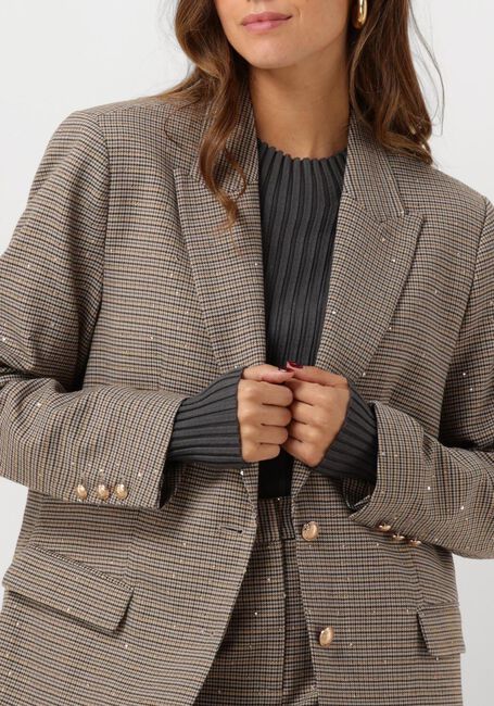 Braune AAIKO Blazer AMANDA TWEED VIS 320 - large