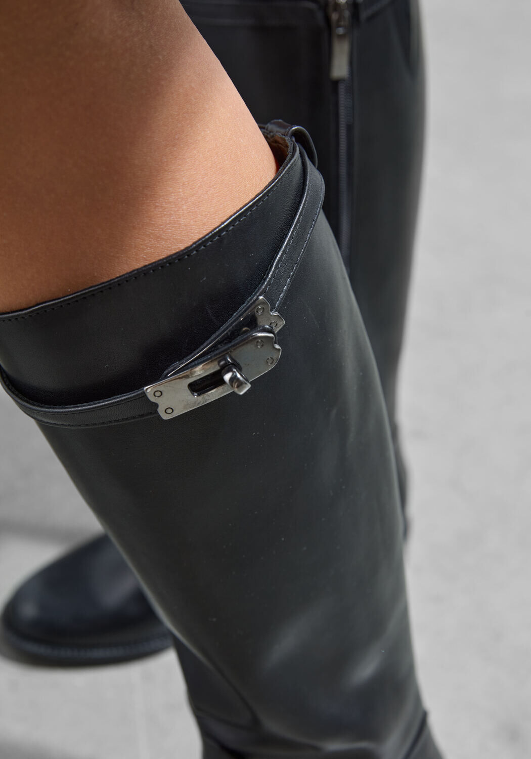 Schwarze STEFANO LAURAN Stiefel 2048 - large