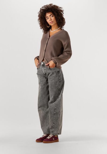 Graue EDITED Wide jeans CAMILLA DENIM TROUSERS - large