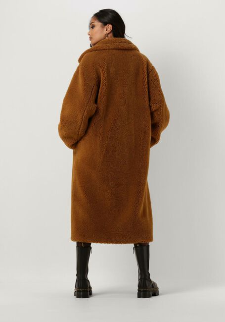 Camelfarbene STAND STUDIO Teddy-Jacke MARIA COAT - large