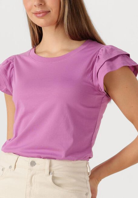 Lilane SELECTED FEMME T-shirt SLFCAMILA SS RUFFLE TEE - large