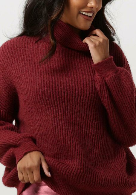 Bordeaux YDENCE Rollkragenpullover KNITTED SWEATER KARLIJN - large