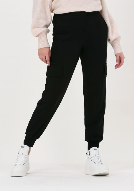 Schwarze LEVETE ROOM Cargohosen HELENA 4 PANTS - large
