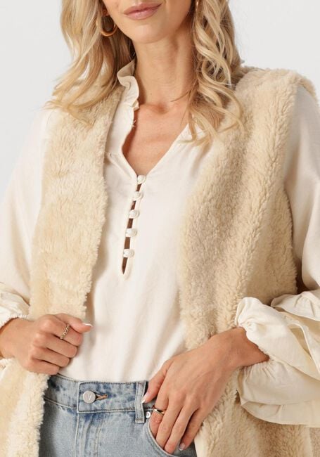 Beige YDENCE Gilet GILET SASHA - large