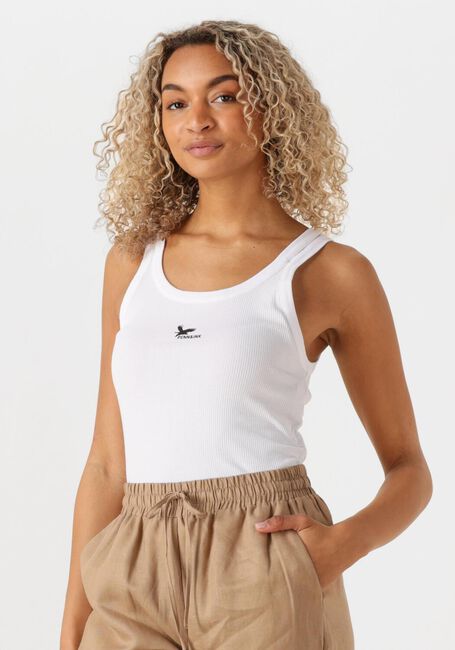 Weiße PENN & INK Top SINGLET - large