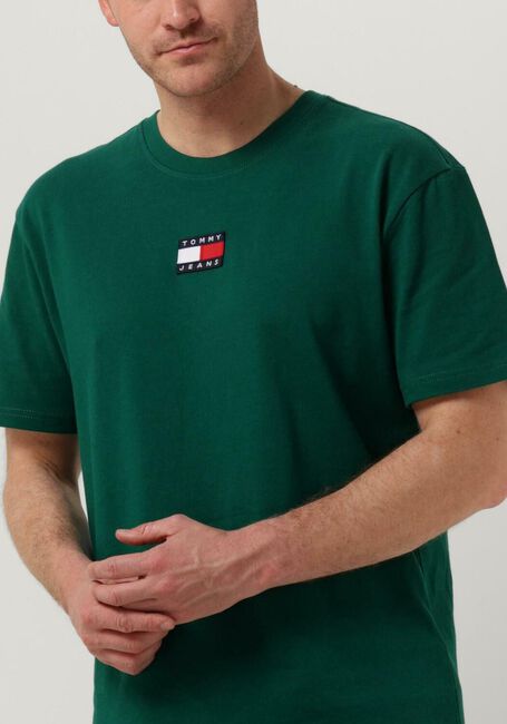 Dunkelgrün TOMMY JEANS T-shirt TJM TOMMY BADGE TEE - large
