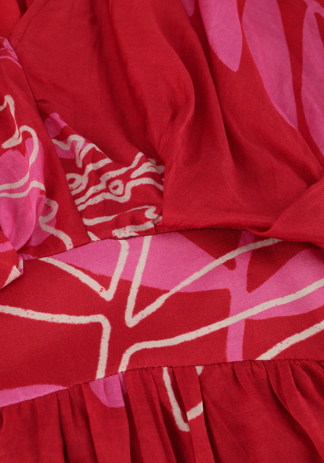 Mehrfarbige/Bunte STELLA FOREST Maxikleid E24RO016 - large