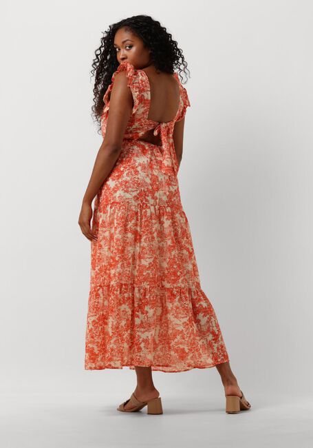 Orangene AMAYA AMSTERDAM Midikleid DELIA - large