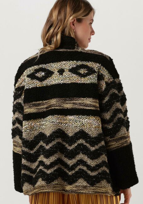 Schwarze AMAYA AMSTERDAM Strickjacke GINNY CARDIGAN/JACKET - large