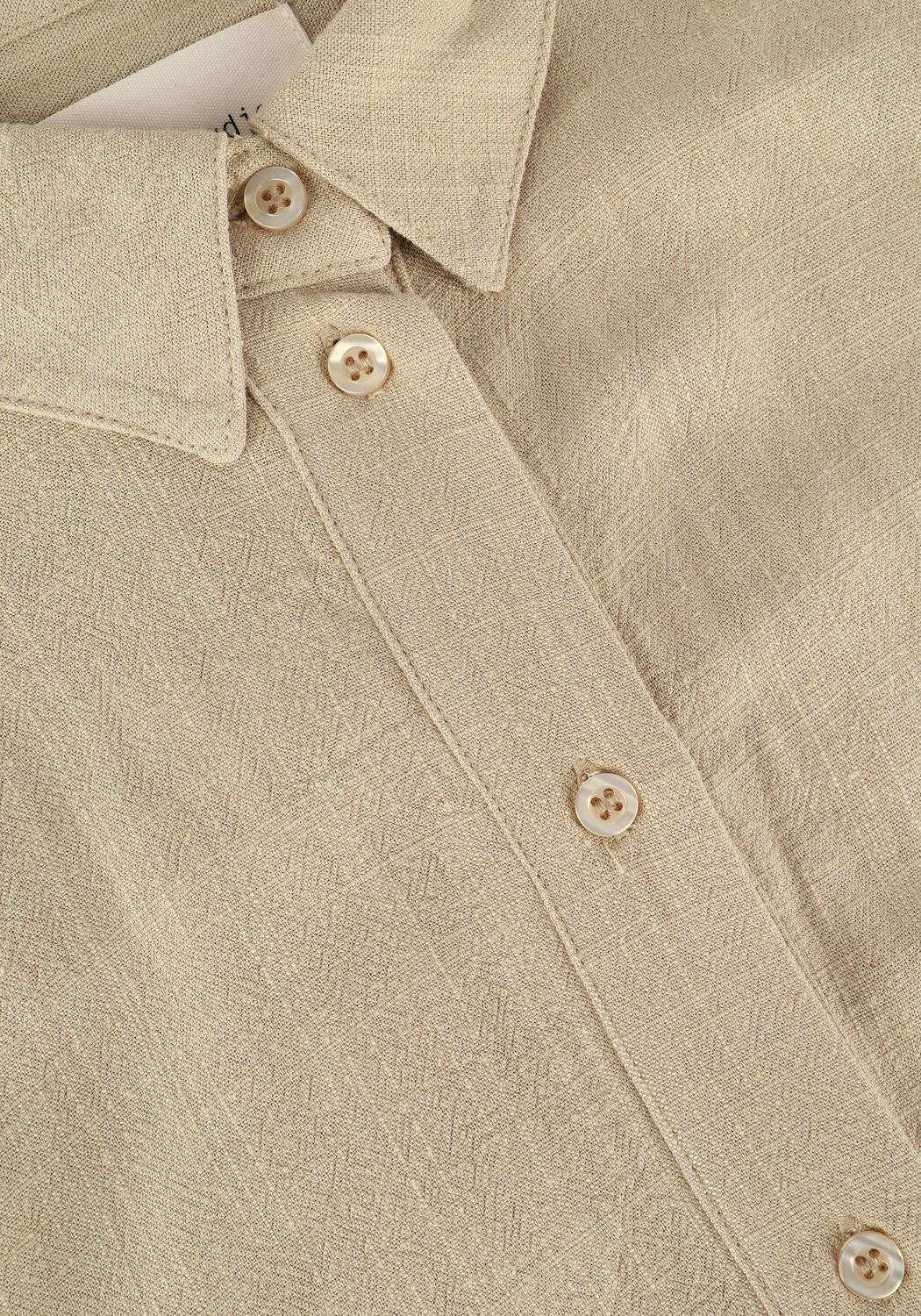 Beige ESM&Eacute; STUDIOS Blusen MAREN OVERSIZE SHIRT - large