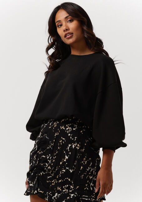 Schwarze ALIX THE LABEL Sweatshirt LADIES KNITTED OVERSIZED SWEATER - large