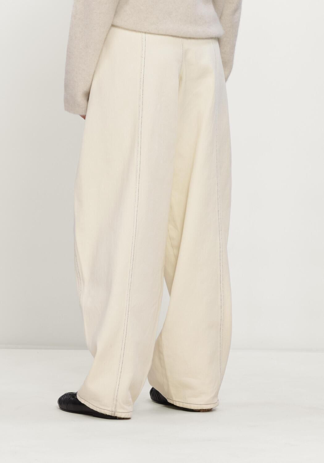 Ecru HARPER & YVE Weite Hose ARDEN-PA - large