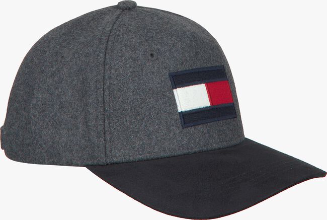 Graue TOMMY HILFIGER Kappe BIG FLAG CAP - large