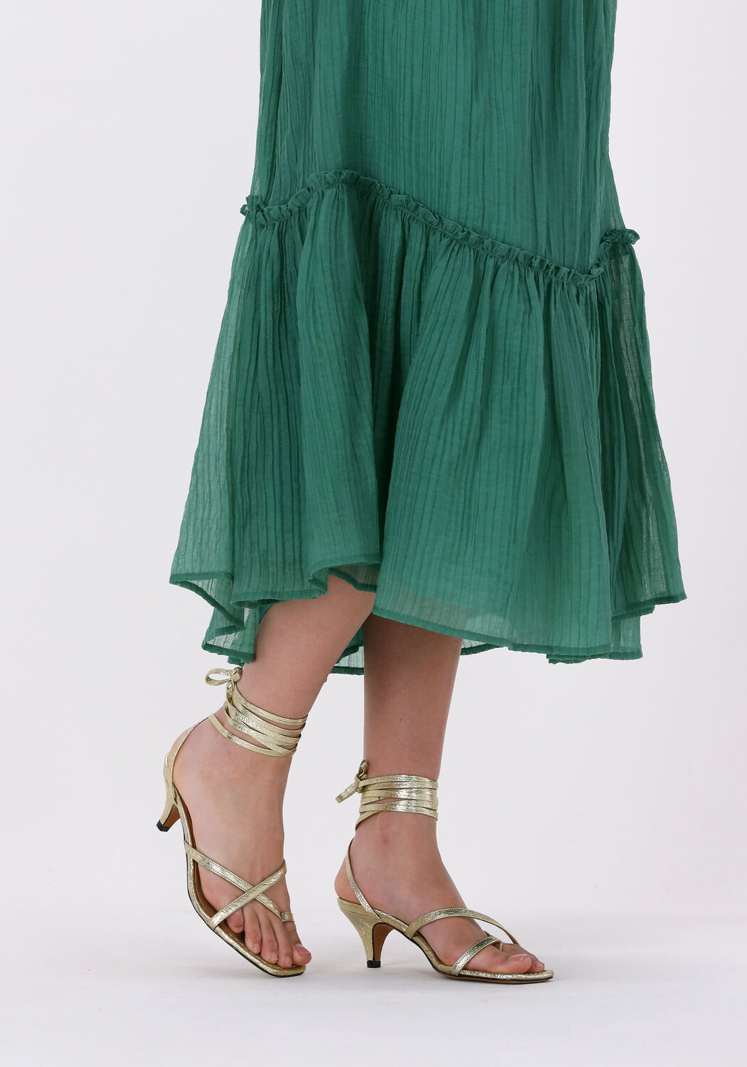 Goldfarbene TORAL Sandalen 12822 - large