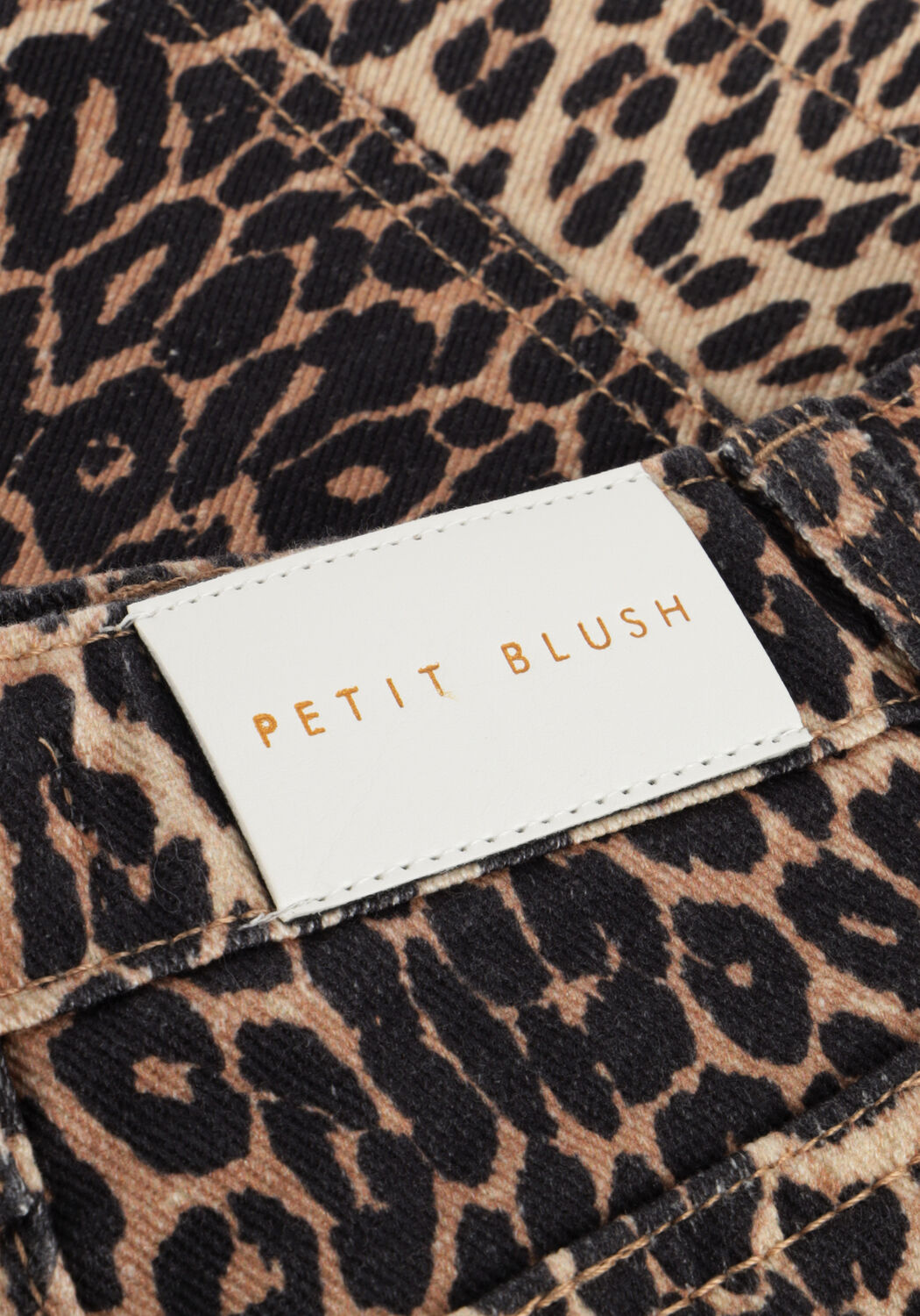 Braune PETIT BLUSH Minirock SIMPLE SKIRT - large