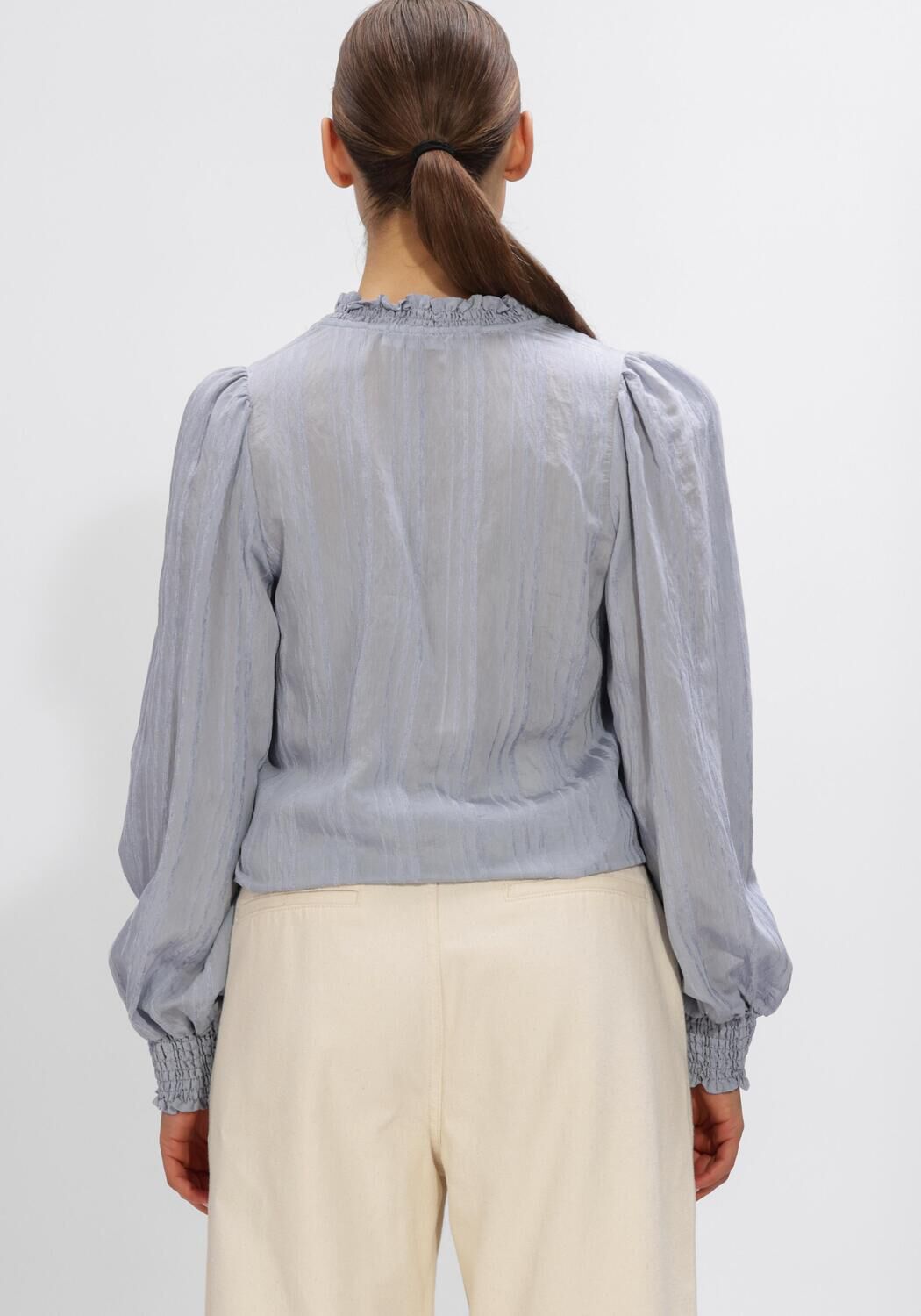 Blaue CO'COUTURE Blusen KESI V-BLOUSE - large