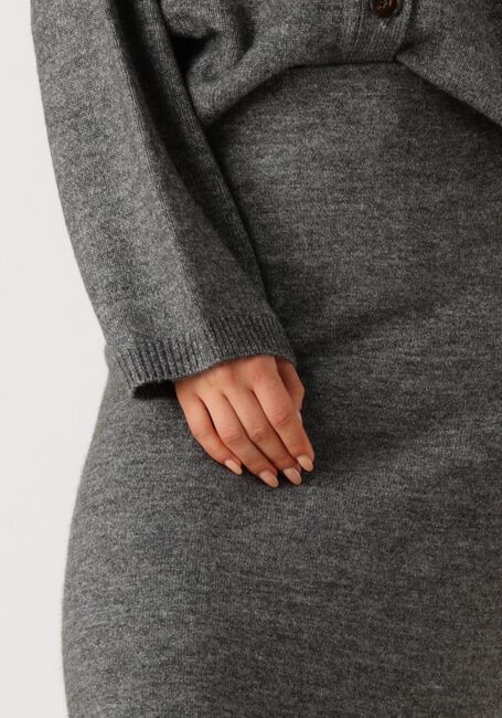 Dunkelgrau EDITED Maxirock PANJA KNIT SKIRT - large