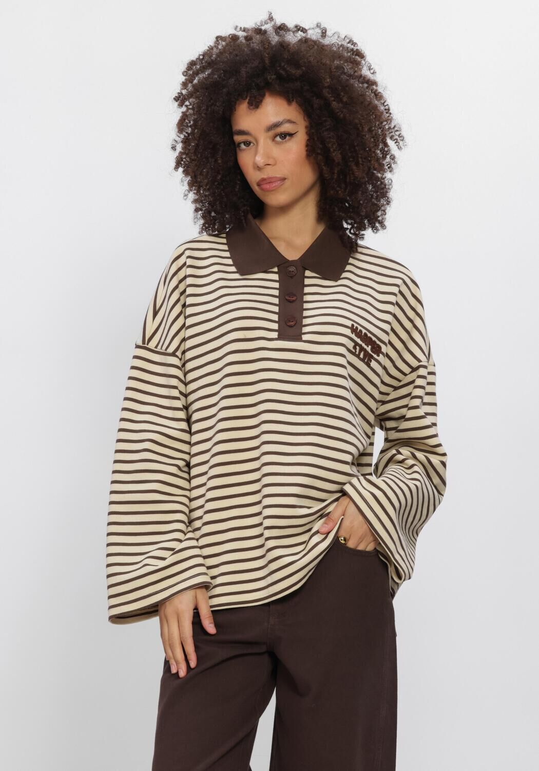 Creme HARPER & YVE Pullover POLLIE-JU - large
