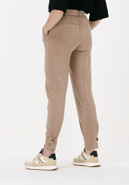 Braune SIMPLE Hose WOVEN PANTS HIRA STRUC - large