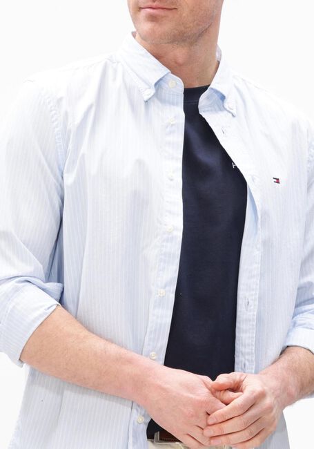 Hellblau TOMMY HILFIGER Casual-Oberhemd CORE HAIRLINE POPLIN RF SHIRT - large