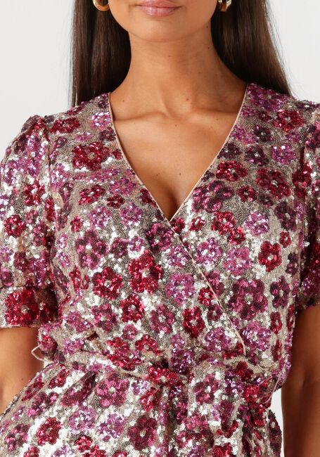 Mehrfarbige/Bunte FREEBIRD Minikleid DIEKE SS - large