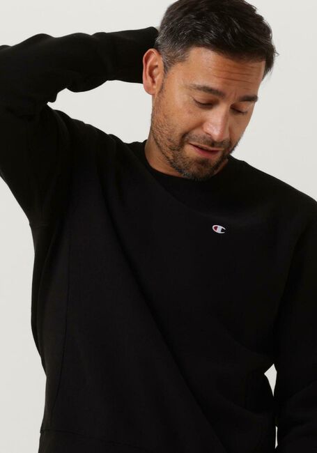 Schwarze CHAMPION Sweatshirt CREWNECK SWEATSHIRT - large