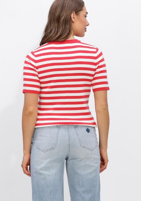 Rote OBJECT Top OBJESTER S/S NEW KNIT PULLOVER - large