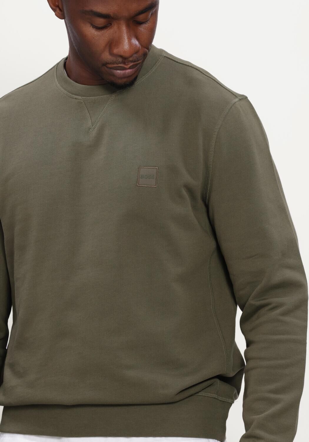 Olive BOSS ORANGE Sweatshirt WESTART - large