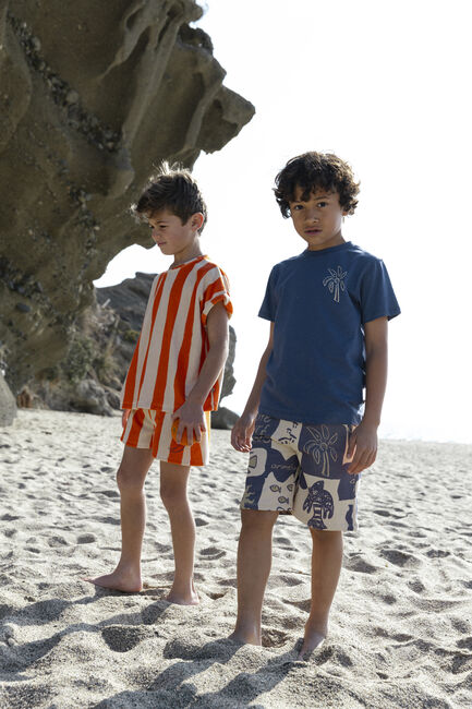 Mehrfarbige/Bunte AMMEHOELA Kurze Hose MASE - large