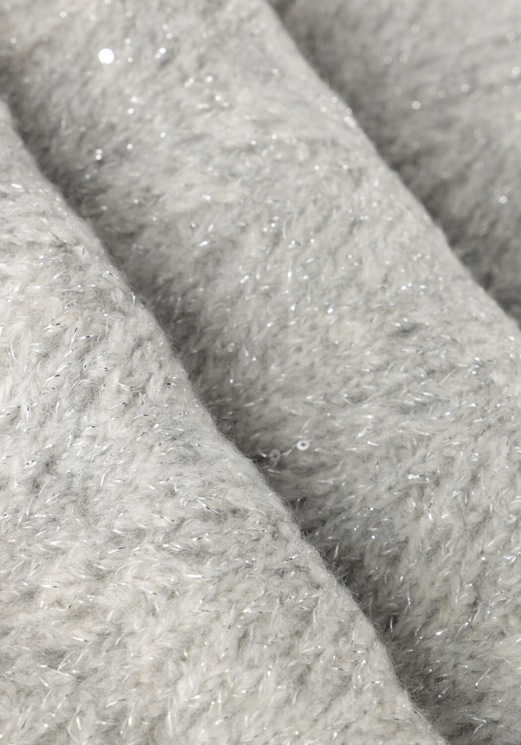 Hellgrau LIU JO Schal SCIARPA FILO PAILLETTES - large