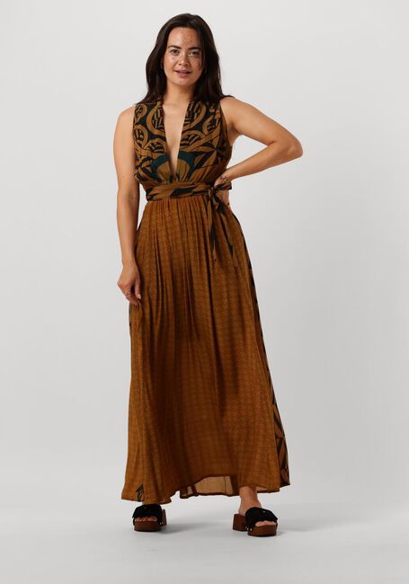 Braune MES DEMOISELLES Maxikleid MUSE - large