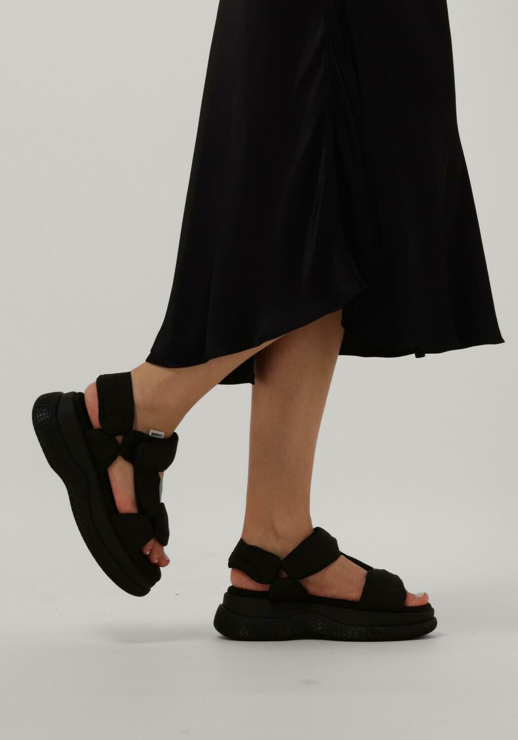 Schwarze BRONX Sandalen BRU-TE 84954 - large