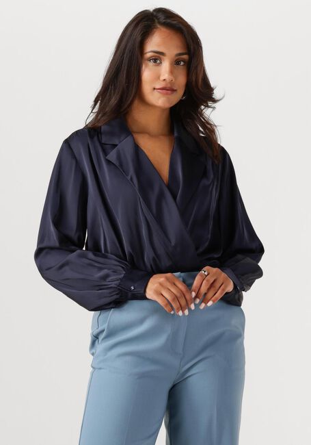 Dunkelblau ANOTHER LABEL Blusen DANAI TOP L/S - large