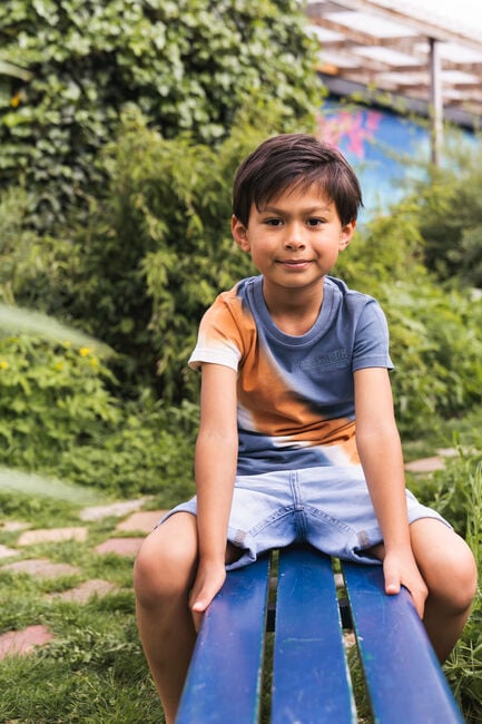 Blaue KOKO NOKO T-shirt R50835 - large