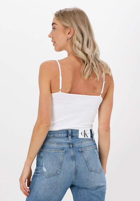 Weiße CC HEART Top SEAMLESS TOP - large