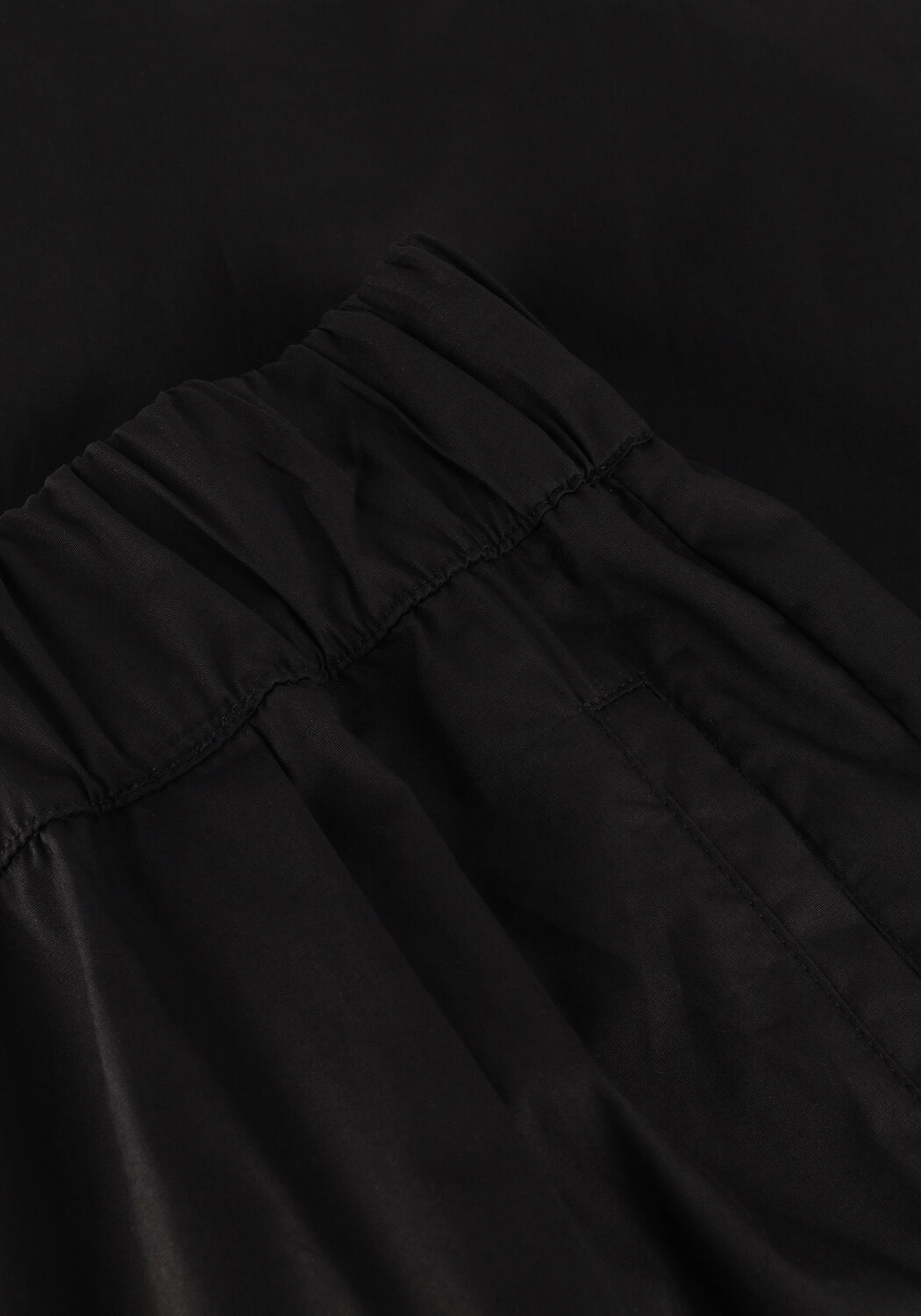 Schwarze BY-BAR Weite Hose BENJI POPLIN PANTS - large