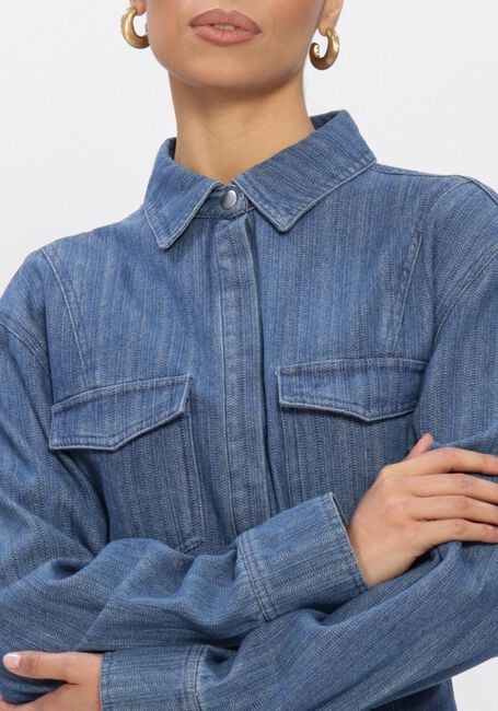 Blaue OMODA ATELIER Blusen X MODEROSA - HALO - large