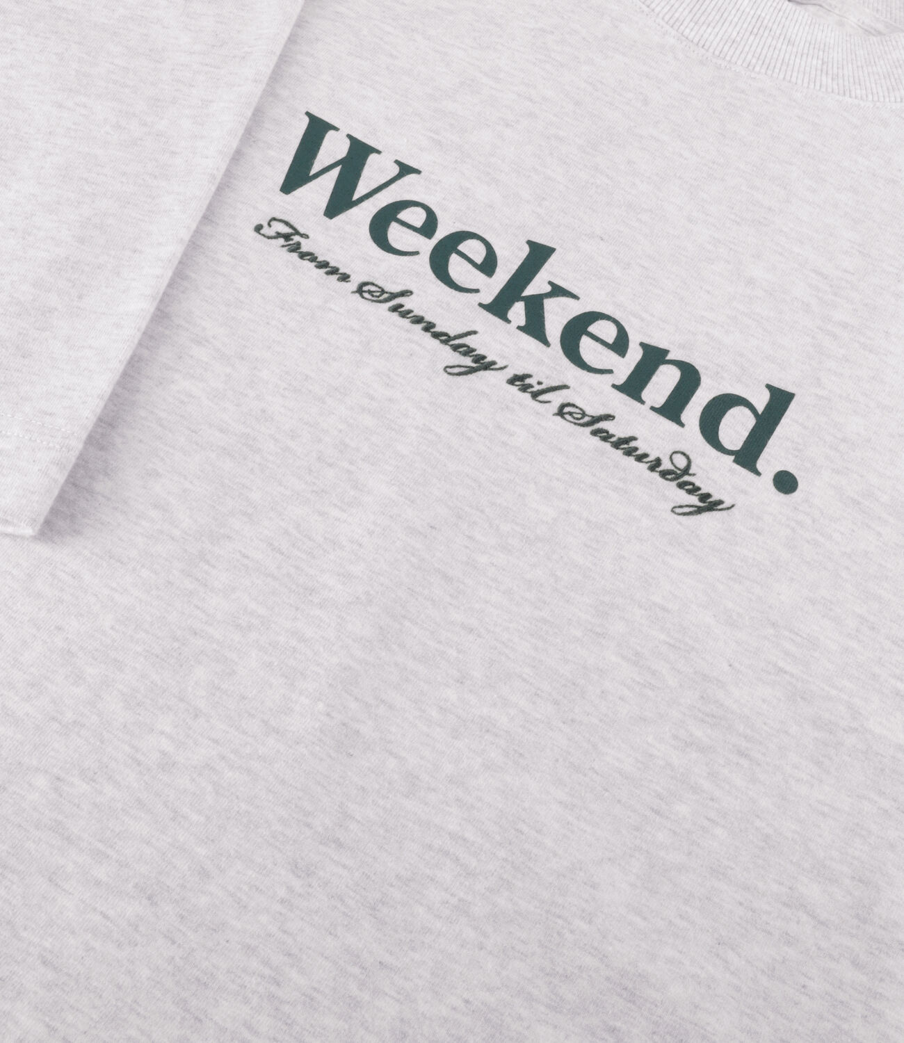 Hellgrau POCKIES T-shirt WEEKEND TEE - large