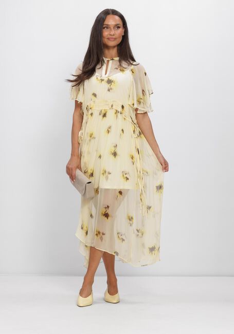 Gelbe SECOND FEMALE Midikleid MIRAGE DRESS - large