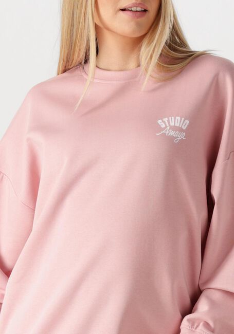 Hell-Pink STUDIO AMAYA Sweatshirt AXIS SWEATER - large
