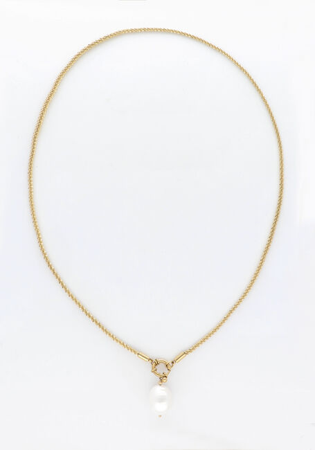 Goldfarbig NOTRE-V Kette NECKLACE PEARL - large