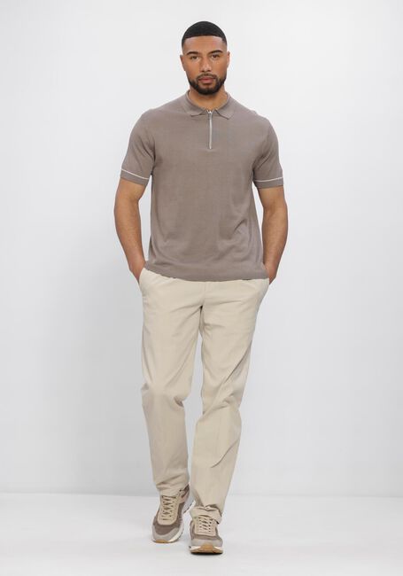 Taupe STEFANO LAURAN Polo-Shirt POLO BASTIAN - large