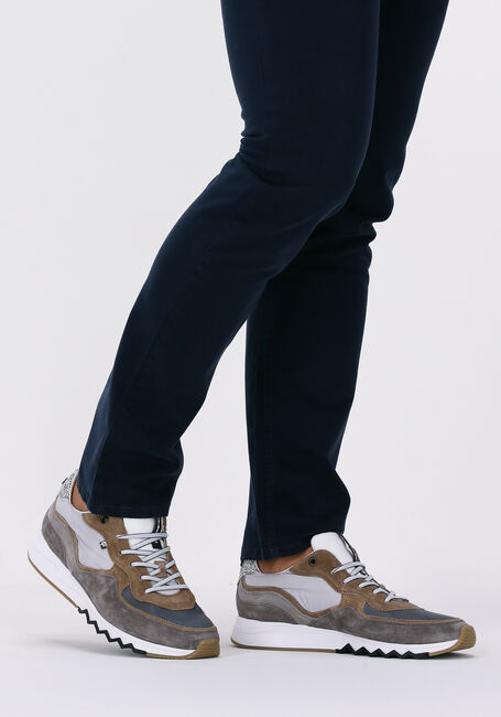 Beige FLORIS VAN BOMMEL Sneaker Low SFM-10091 - large