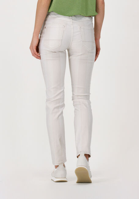 Sand MOS MOSH Slim fit jeans NELLY FEATHER STRIPE PANTS - large