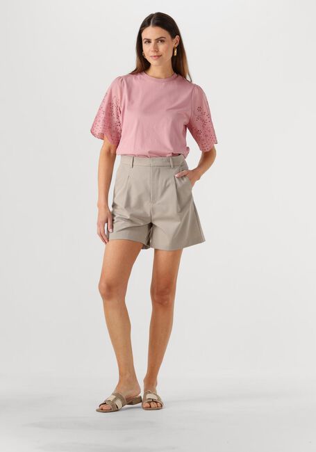 Rosane Y.A.S. T-shirt YASLEX SS TOP W. EMB SLEEVES S. NOOS - large